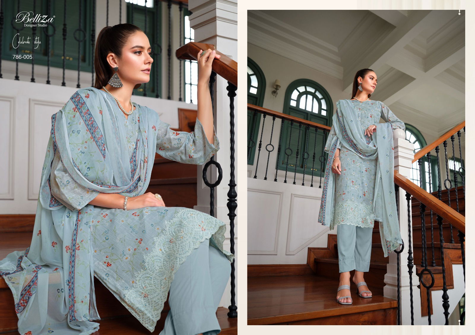 Florence Digital By Belliza Printed Salwar Suit Catalog